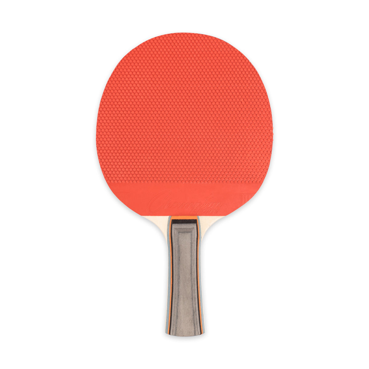 Champion Sports 5-Ply Rubber Table Tennis Paddle