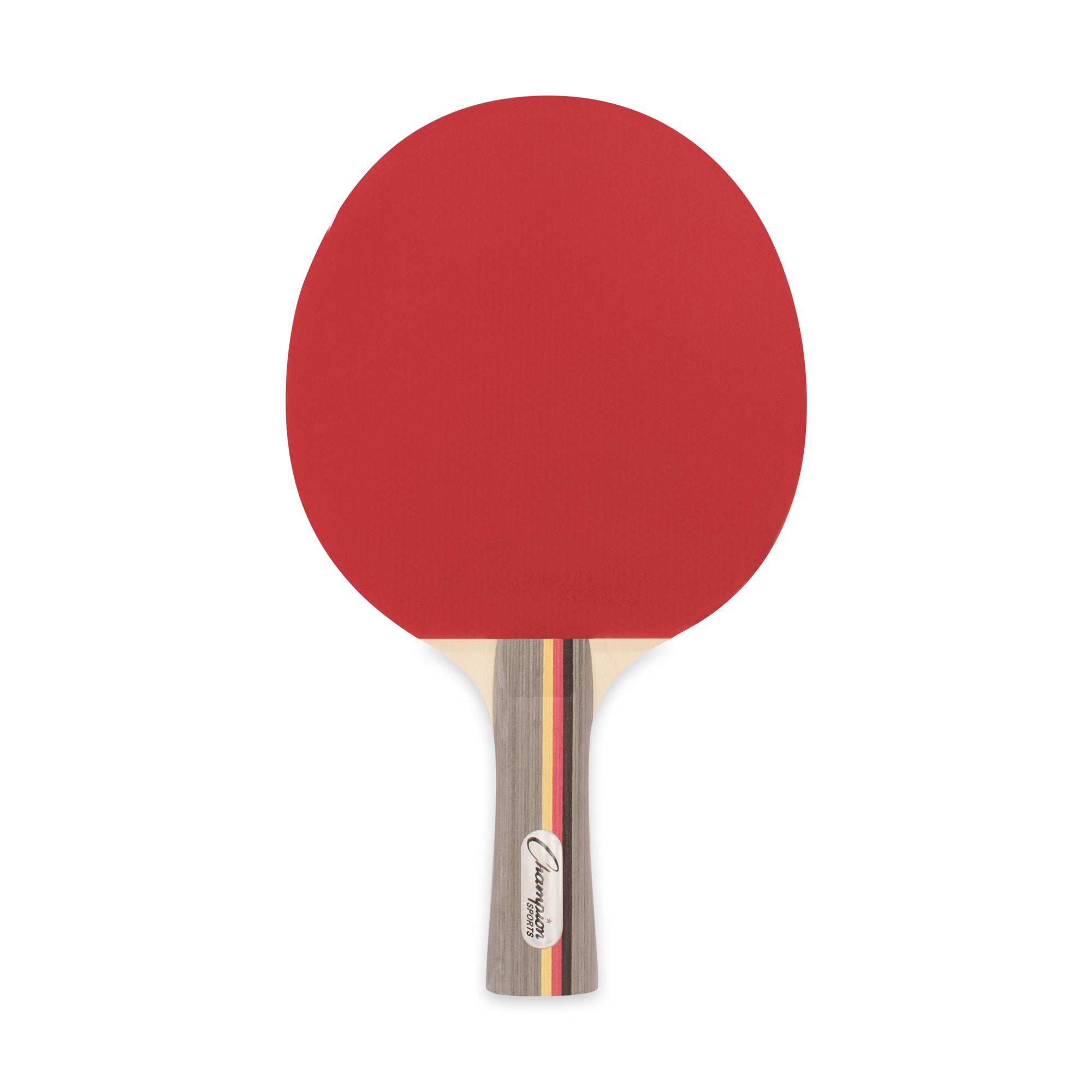 Champion Sports 7-Ply Pips-In Rubber Face Table Tennis Paddle 3-4-7