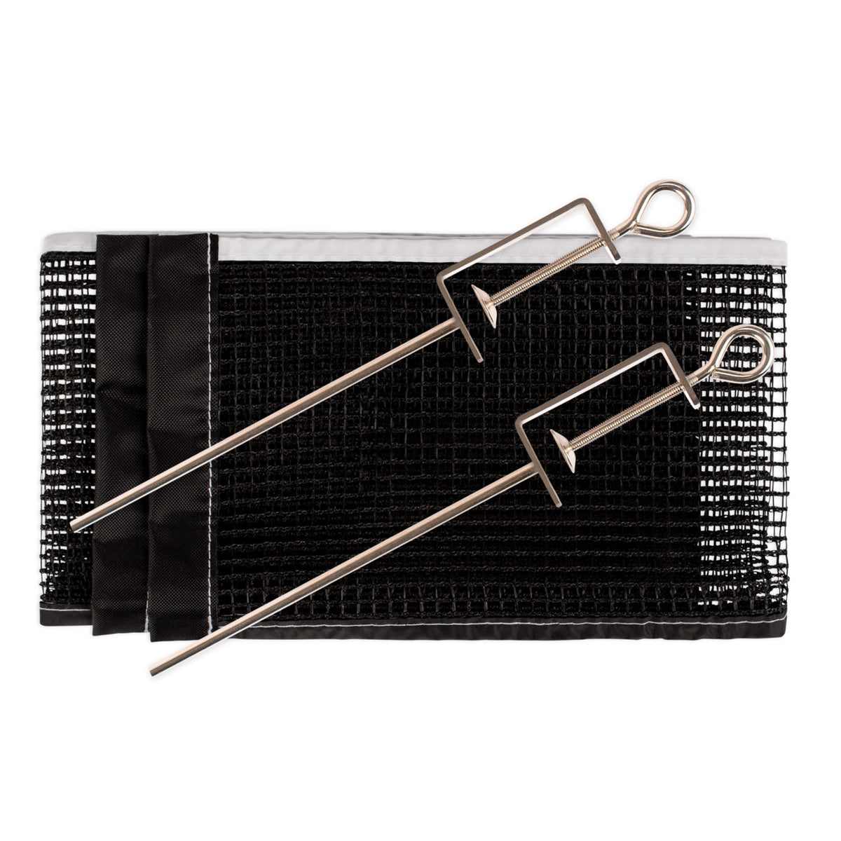 Champion Sports Table Tennis Net and Post Set - 0.5" H