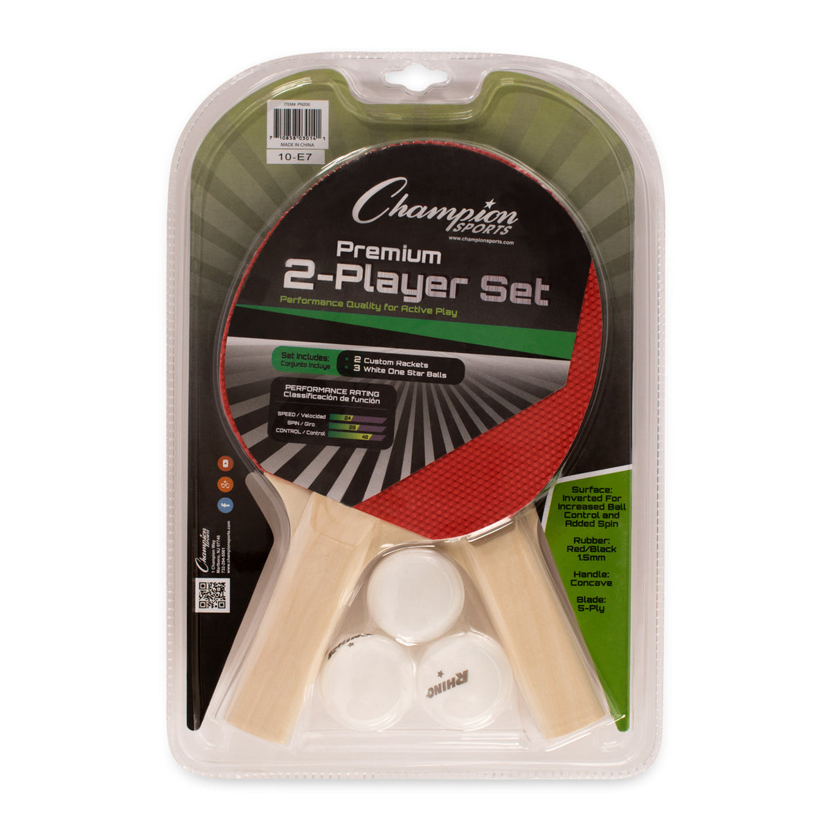 Champion Sports Multi-Player Table Tennis Set - 2-Player Set