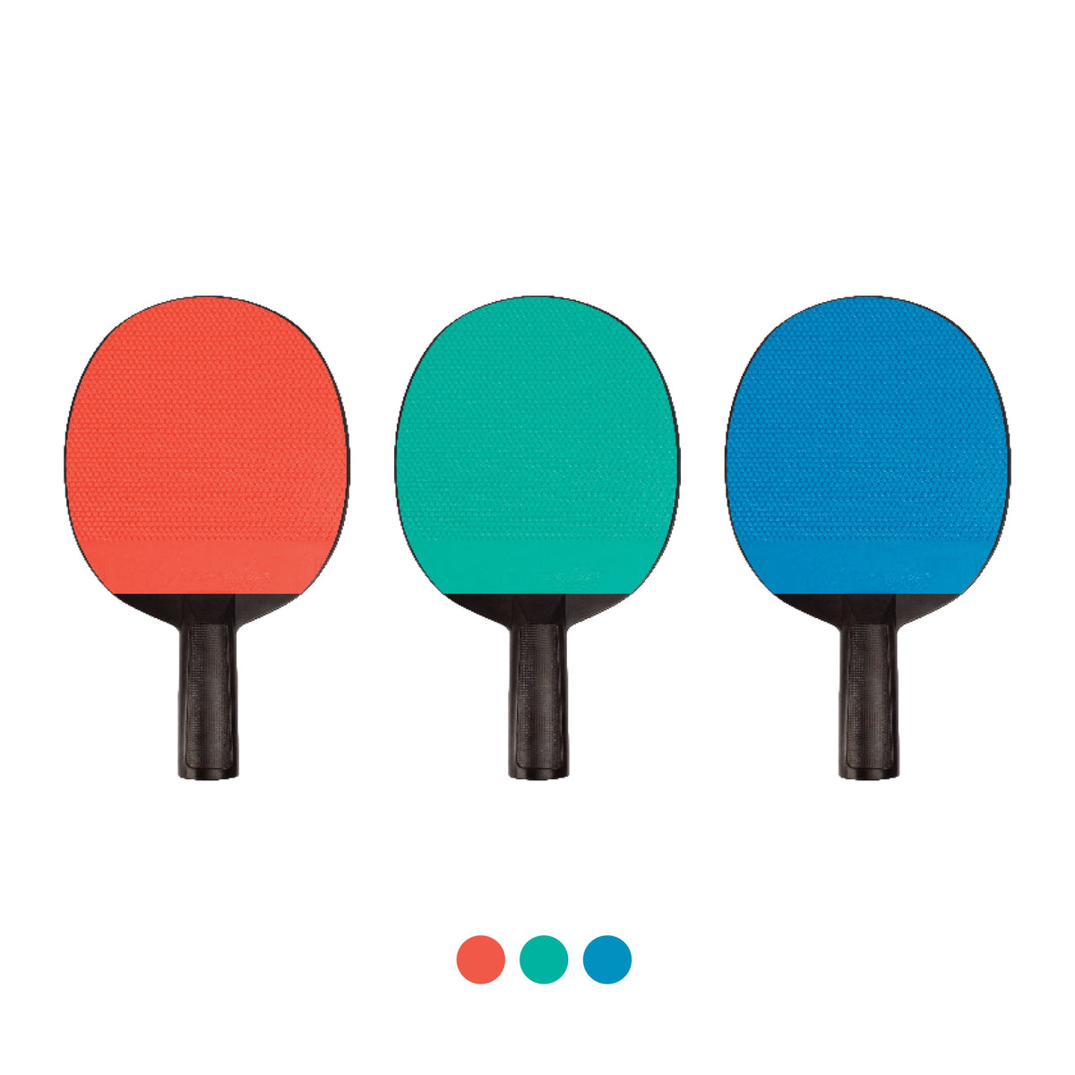 Champion Sports Rubber Face Plastic Table Tennis Paddle