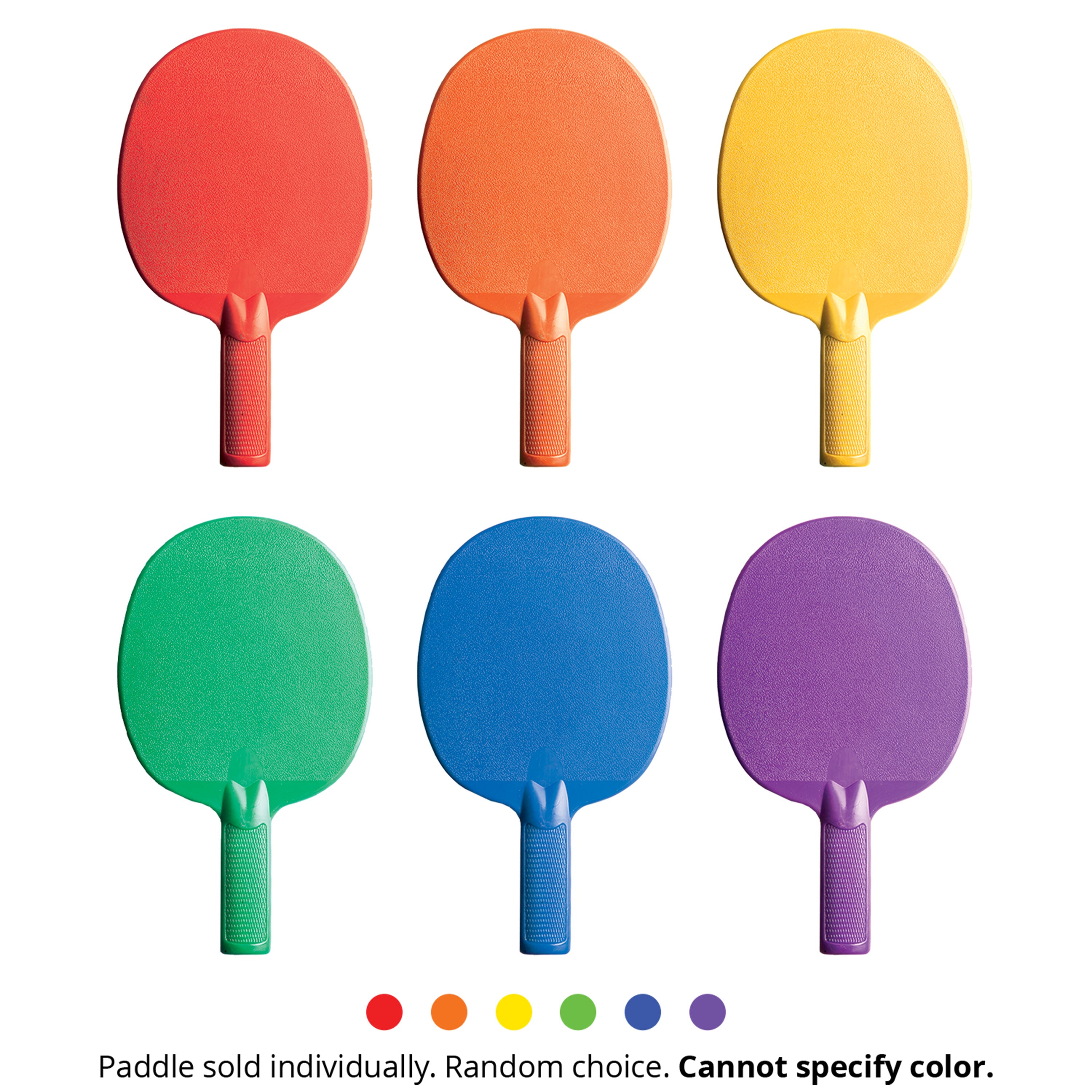 Champion Sports Plastic Table Tennis Paddle