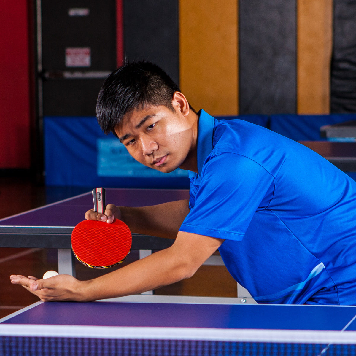 Champion Sports Pro 9 7-Ply Pips-Out Table Tennis Paddle