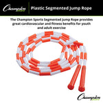 Champion Sports Plastic Segmented Jump Rope