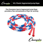 Champion Sports Plastic Segmented Jump Rope