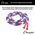 Champion Sports Plastic Segmented Jump Rope