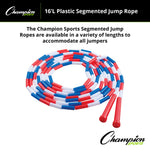 Champion Sports Plastic Segmented Jump Rope
