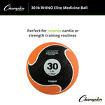 Champion Sports Rhino Fitness Elite Medicine Ball