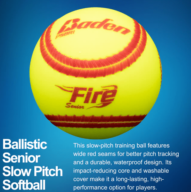 Baden Ballistic™ Senior SP Training/Practice Softball