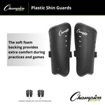 Champion Sports Molded Shin Guards