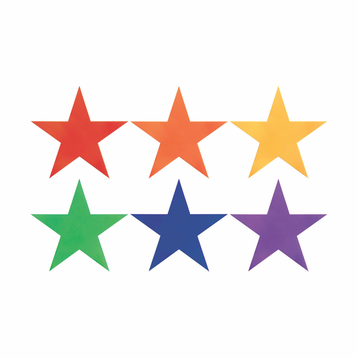 Champion Sports Poly Star Marker Set - Set of 6