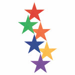 Champion Sports Poly Star Marker Set - Set of 6