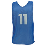 Champion Sports Numbered Youth Practice Vests - Set of 12 - Blue