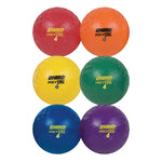 Champion Sports Poly Playground Ball Set of 6 - 4"