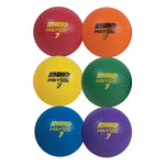 Champion Sports Poly Playground Ball Set of 6 - 7"