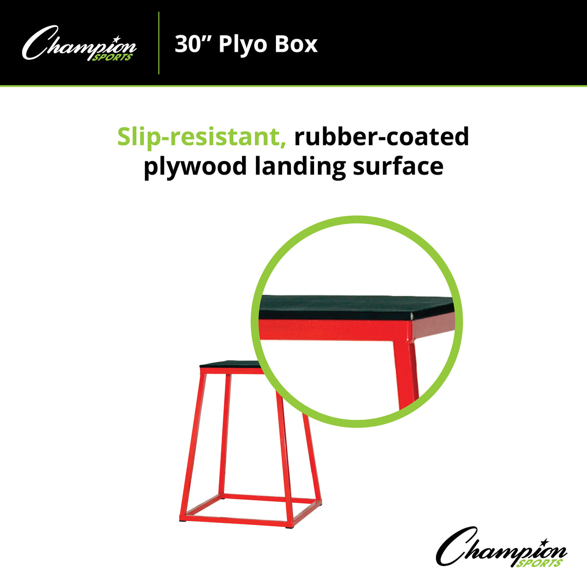 Champion Sports Plyo Box