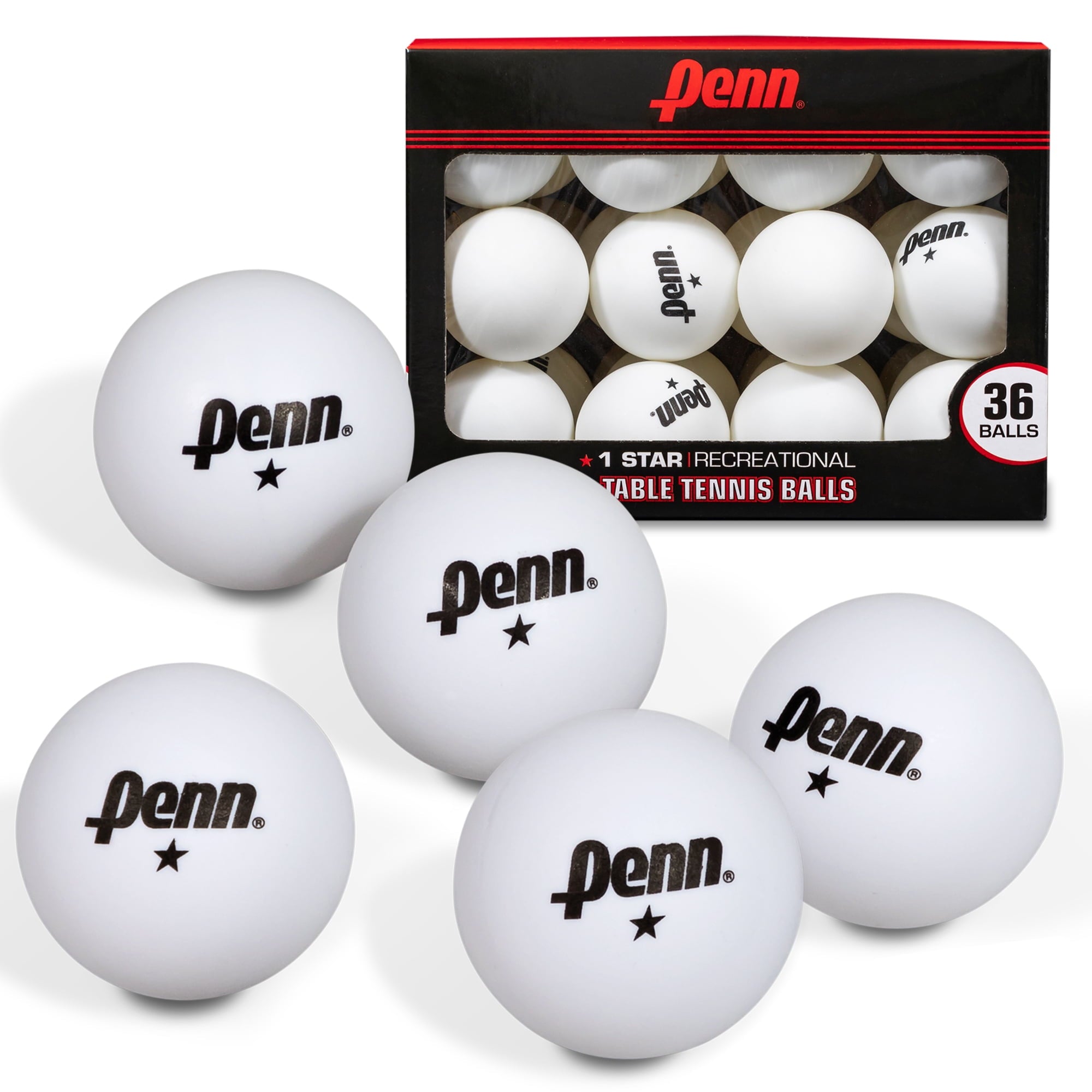 Athletic Connection Tournament Table Tennis Balls