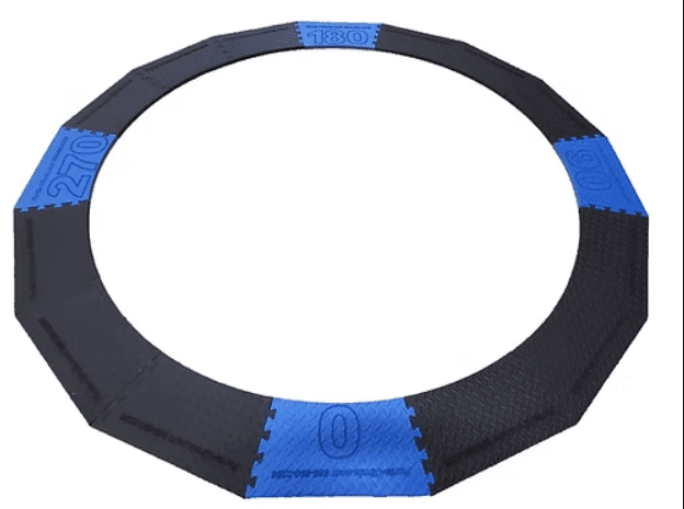 Innovative Throwing Technologies Premium 1 Inch Shot Put, Weight Throw, Hammer Circle