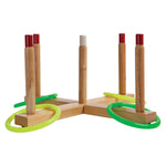 Champion Sports Wooden Ring Toss Set