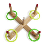 Champion Sports Wooden Ring Toss Set