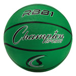 Champion Sports Size 7 Rubber Basketball - Green