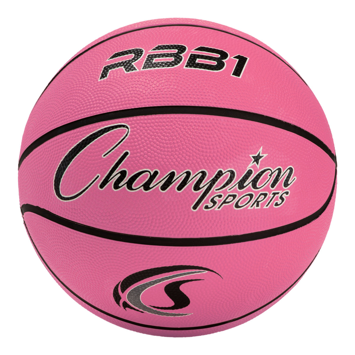 Champion Sports Size 7 Rubber Basketball - Pink