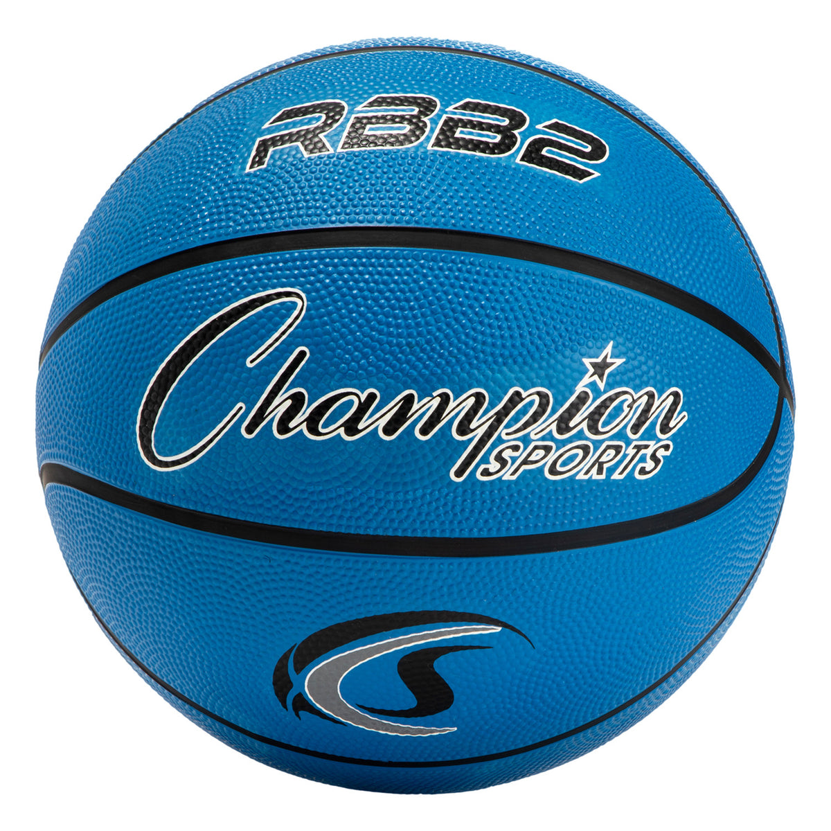 Champion Sports Size 5 Rubber Basketball - Blue