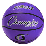 Champion Sports Size 5 Rubber Basketball - Purple