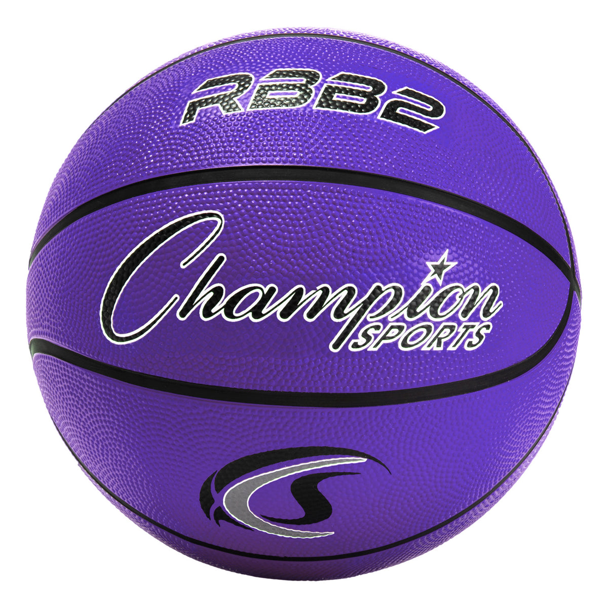Champion Sports Size 5 Rubber Basketball - Purple
