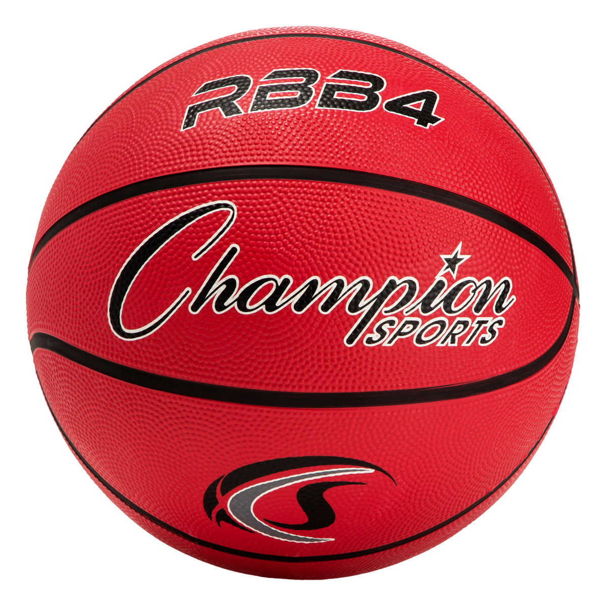 Champion Sports Size 6 Rubber Basketball - Red
