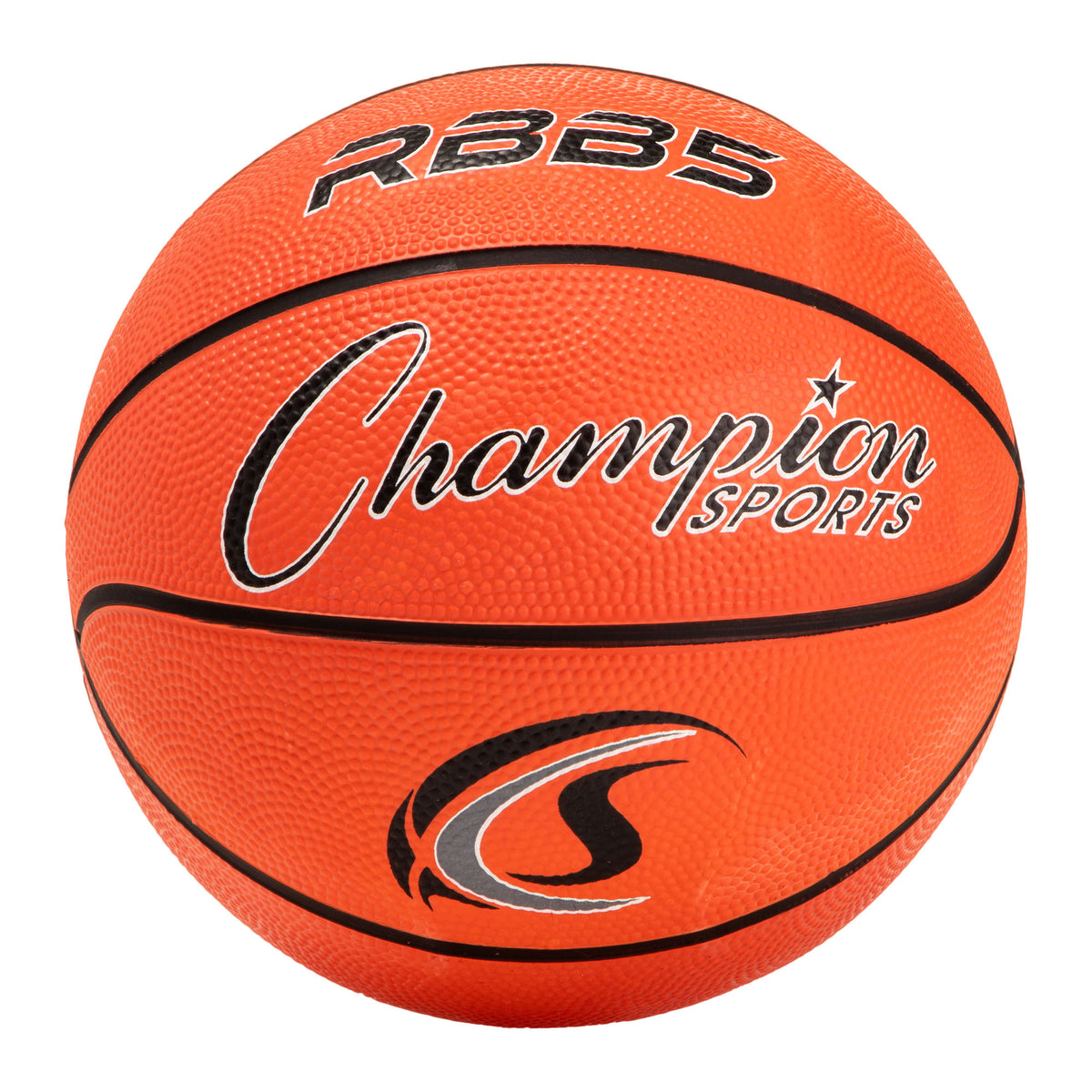 Champion Sports Mini Rubber Basketball - Orange