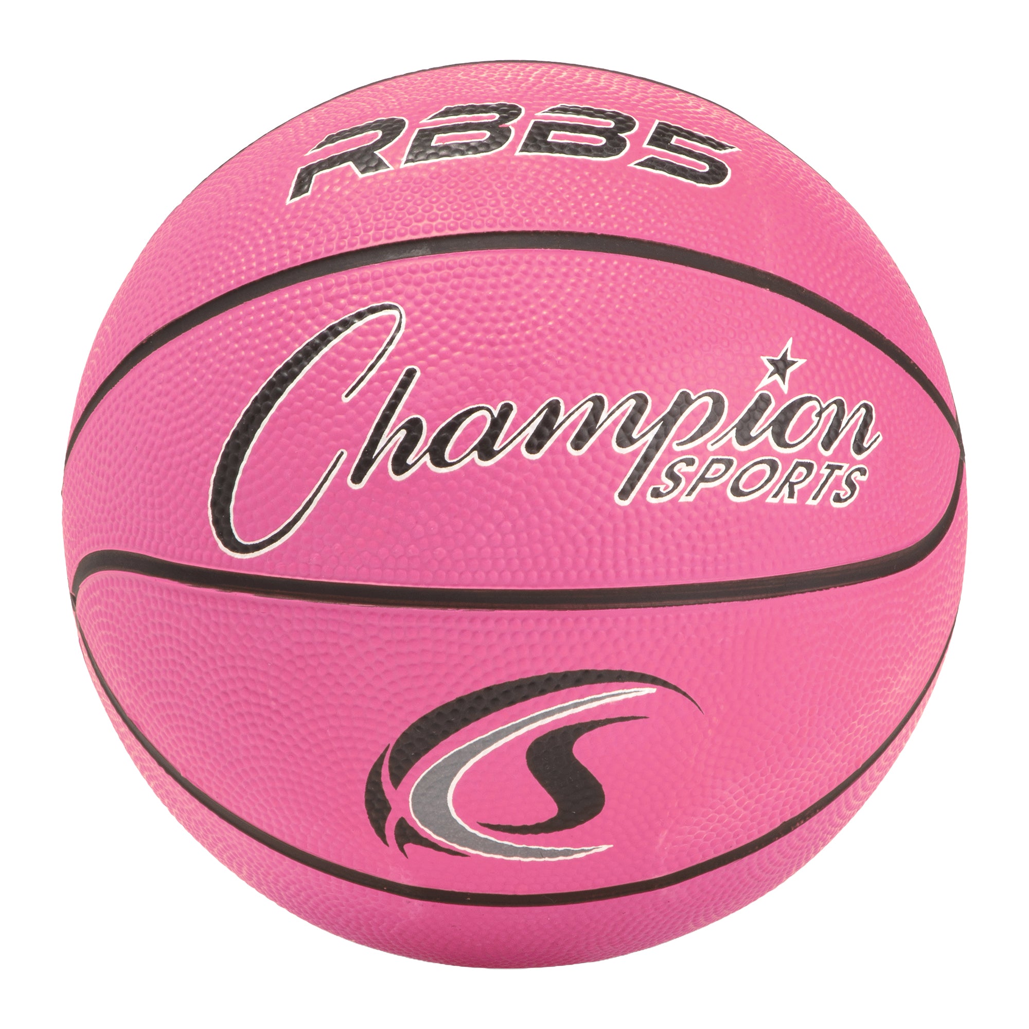 Champion Sports Mini Rubber Basketball - Pink