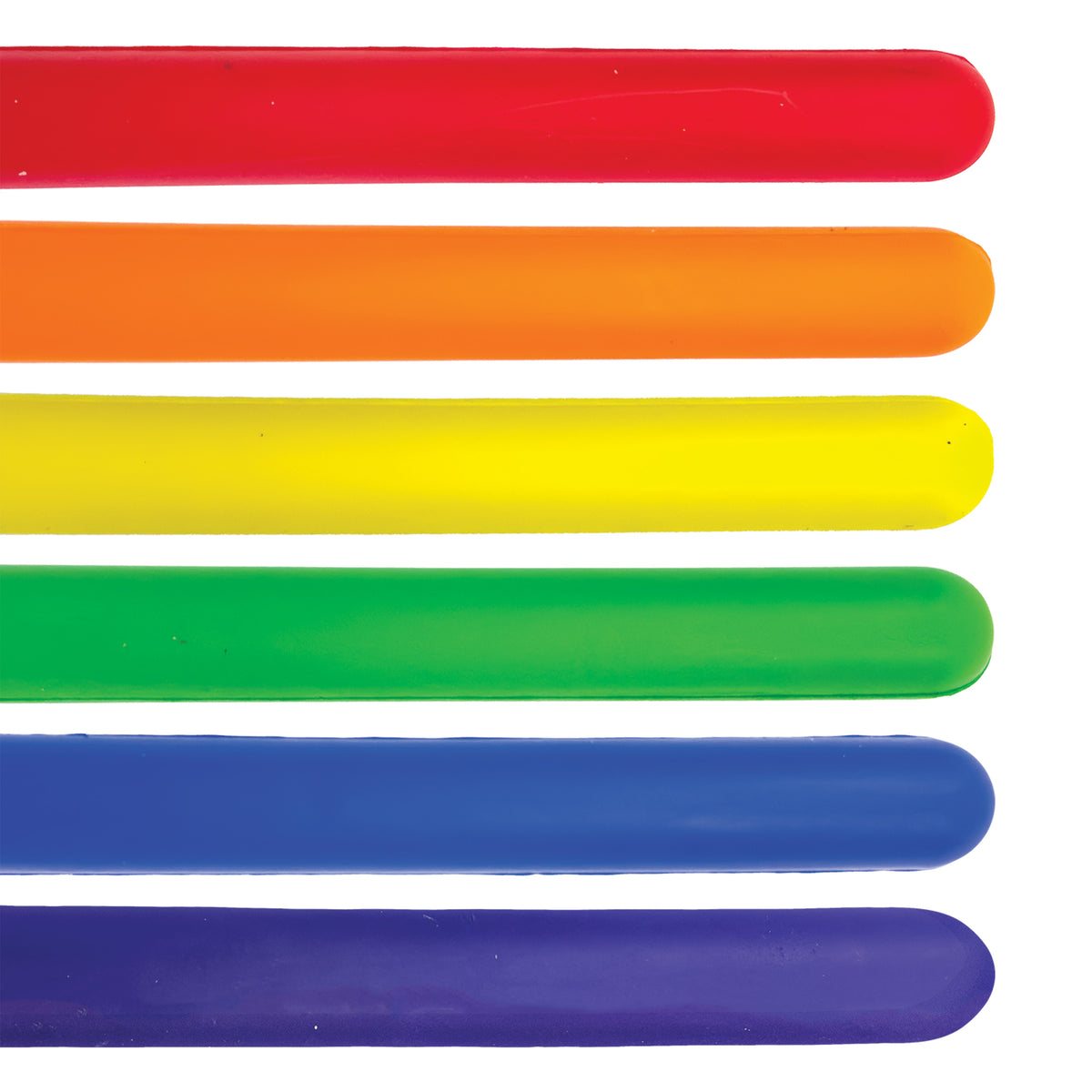 Champion Sports Rhino Skin Foam Relay Baton Set - Set of 6