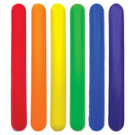 Champion Sports Rhino Skin Foam Relay Baton Set - Set of 6