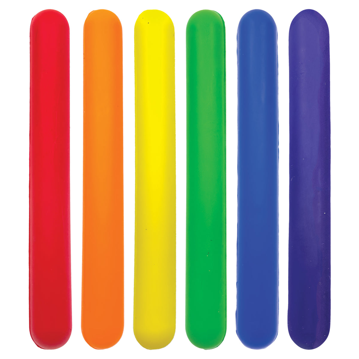 Champion Sports Rhino Skin Foam Relay Baton Set - Set of 6