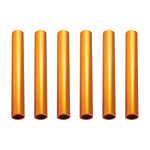 Champion Sports Aluminum Relay Batons - Set of 6 - Gold