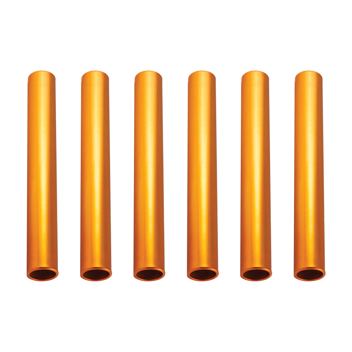 Champion Sports Aluminum Relay Batons - Set of 6 - Gold