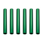 Champion Sports Aluminum Relay Batons - Set of 6 - Green