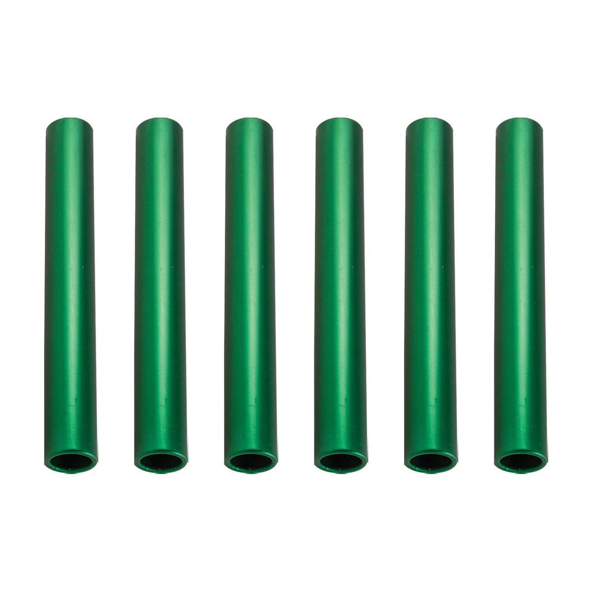 Champion Sports Aluminum Relay Batons - Set of 6 - Green