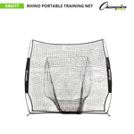 Champion Sports Rhino Flex 7' x 7' Portable Training Net