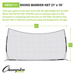 Champion Sports Rhino Flex Barrier Net