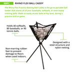 Champion Sports Rhino Flex Ball Caddy