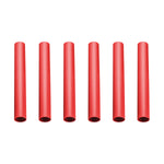 Champion Sports Plastic Relay Baton Set - Red