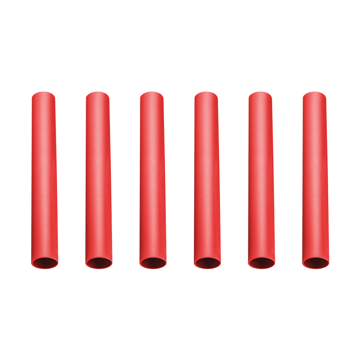 Champion Sports Plastic Relay Baton Set - Red