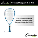 Champion Sports Oversized Racquetball Racket