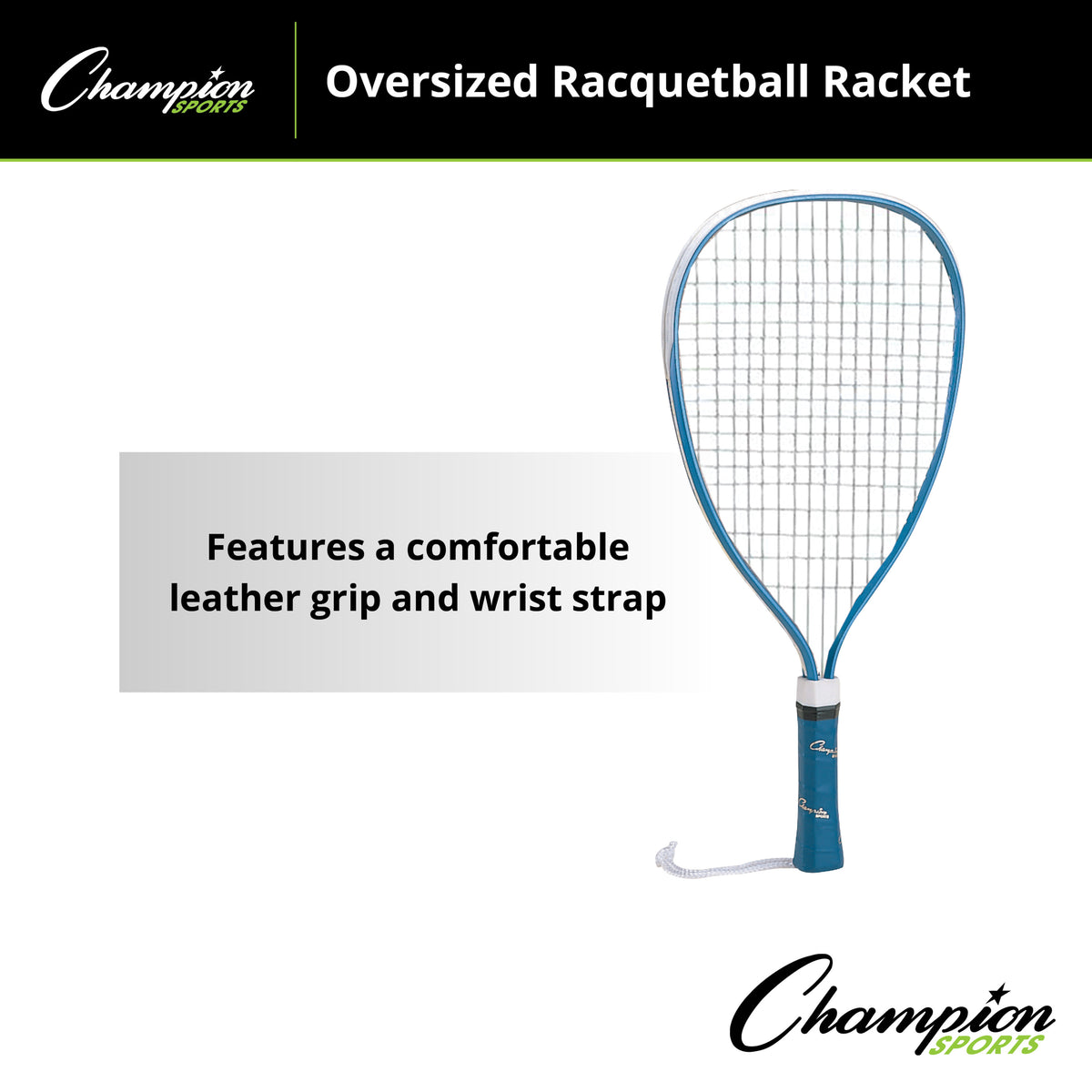 Champion Sports Oversized Racquetball Racket