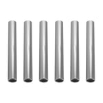 Champion Sports Aluminum Relay Batons - Set of 6 - Silver