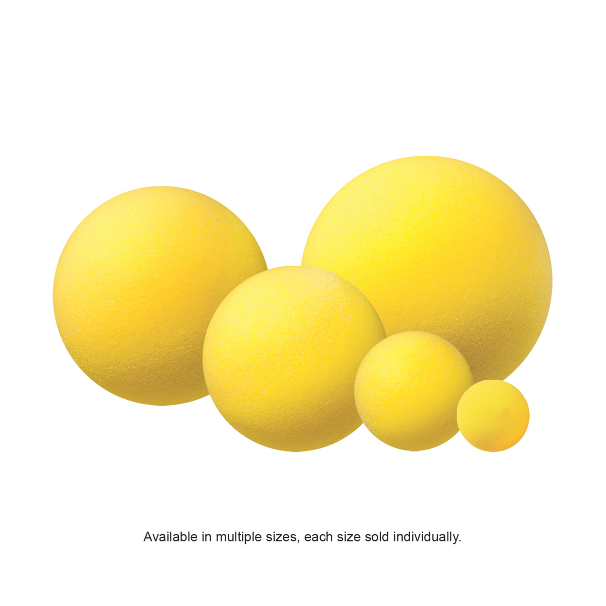 Champion Sports Uncoated Regular Density Foam Ball