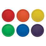 Champion Sports Rhino Skin Coated Foam Disc Set - Set of 6