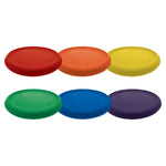 Champion Sports Rhino Skin Coated Foam Disc Set - Set of 6